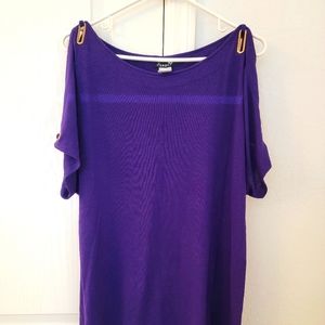 Fig & Blu Purple Dress Shirt - XL